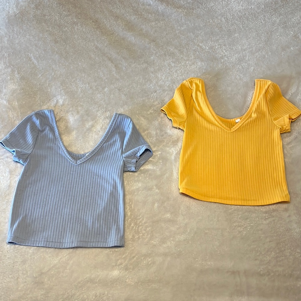 Pacsun crop tops
